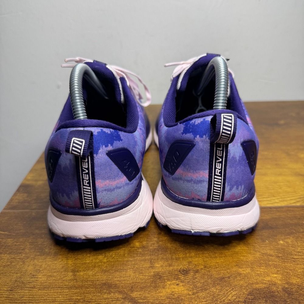 Brooks Revel 4 Running Shoes Women's Size 10 Together Pride Purple Pink - Picture 4 of 7